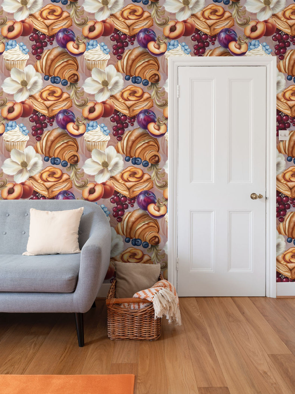 Dolce Bakes Repeat Pattern Wallpaper