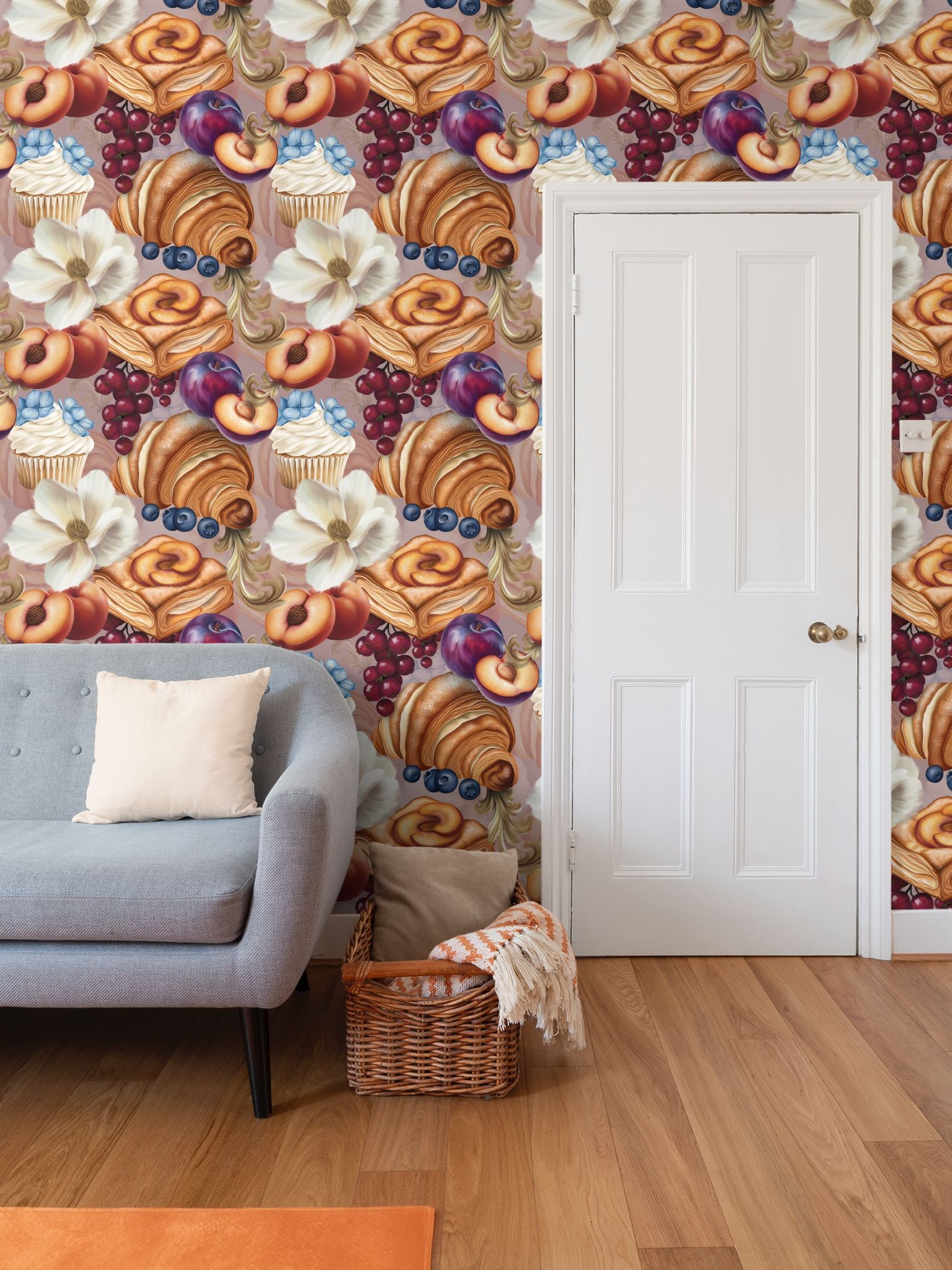 Dolce Bakes Repeat Pattern Wallpaper