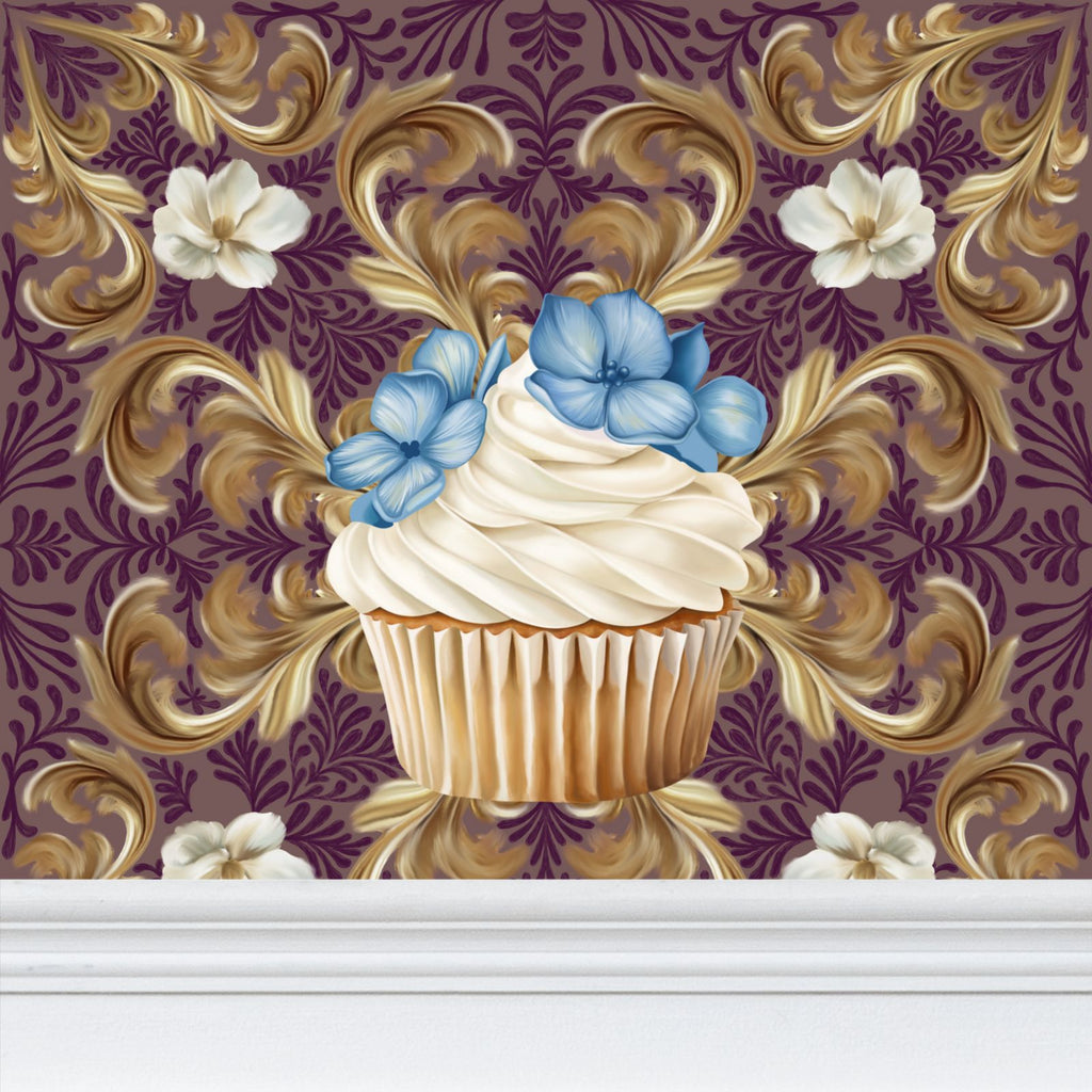 Creams Repeat Pattern Wallpaper