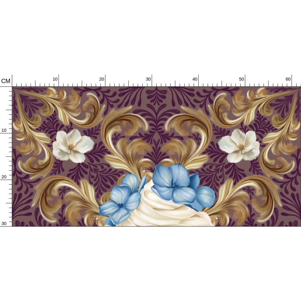 Creams Repeat Pattern Wallpaper