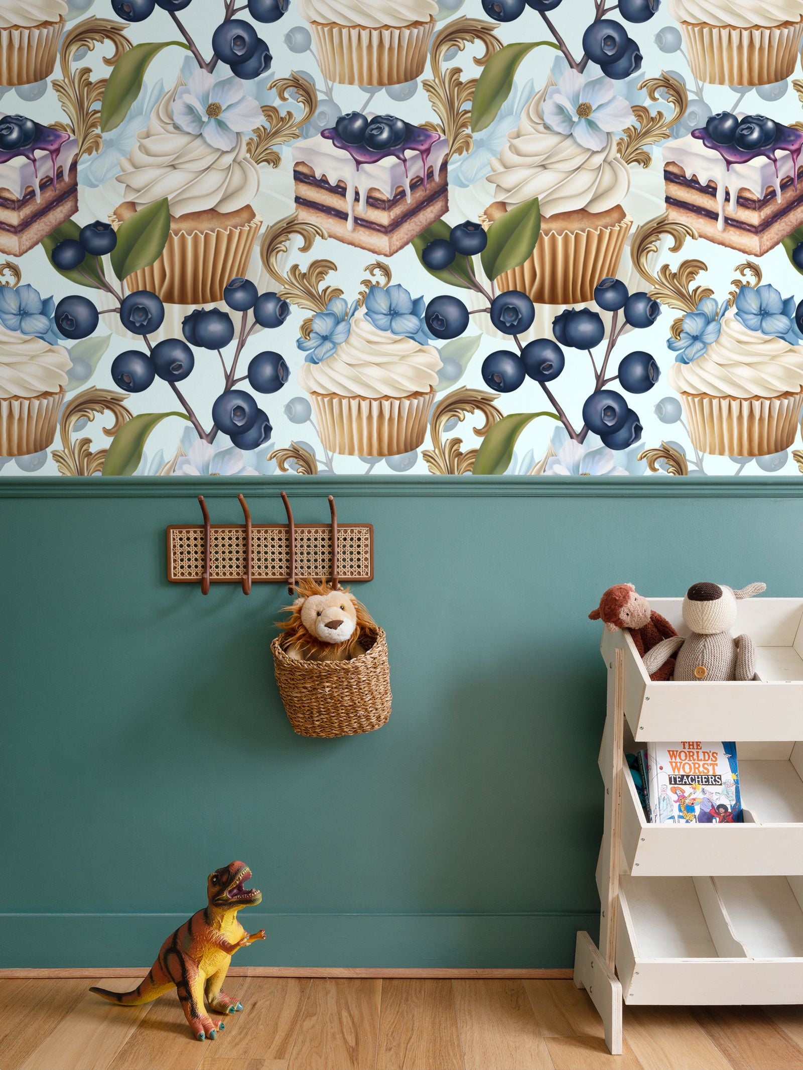 Torta paradisa Repeat Pattern Wallpaper