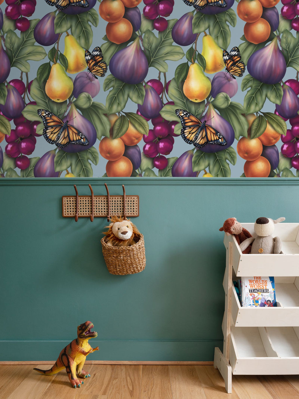 Farfalla Sanctuary Repeat Pattern Wallpaper