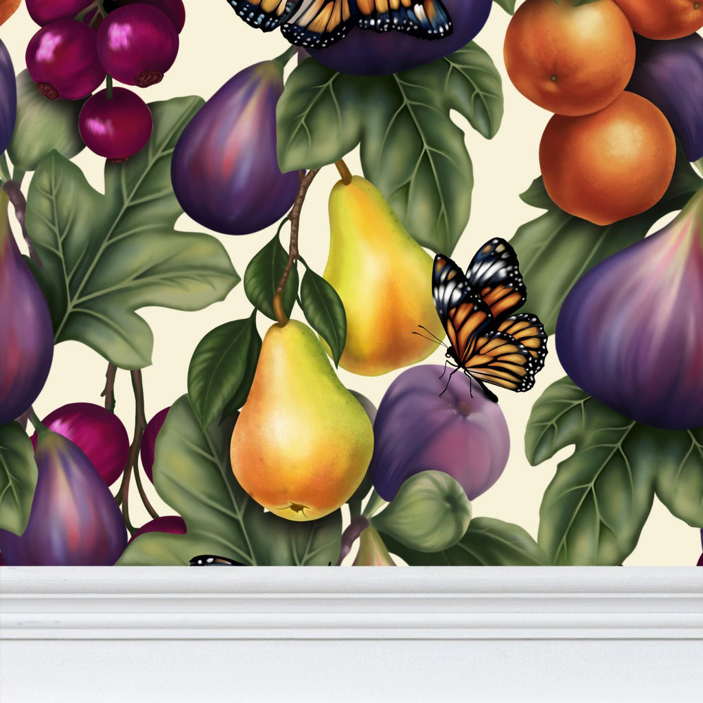 Farfalla Sanctuary Repeat Pattern Wallpaper