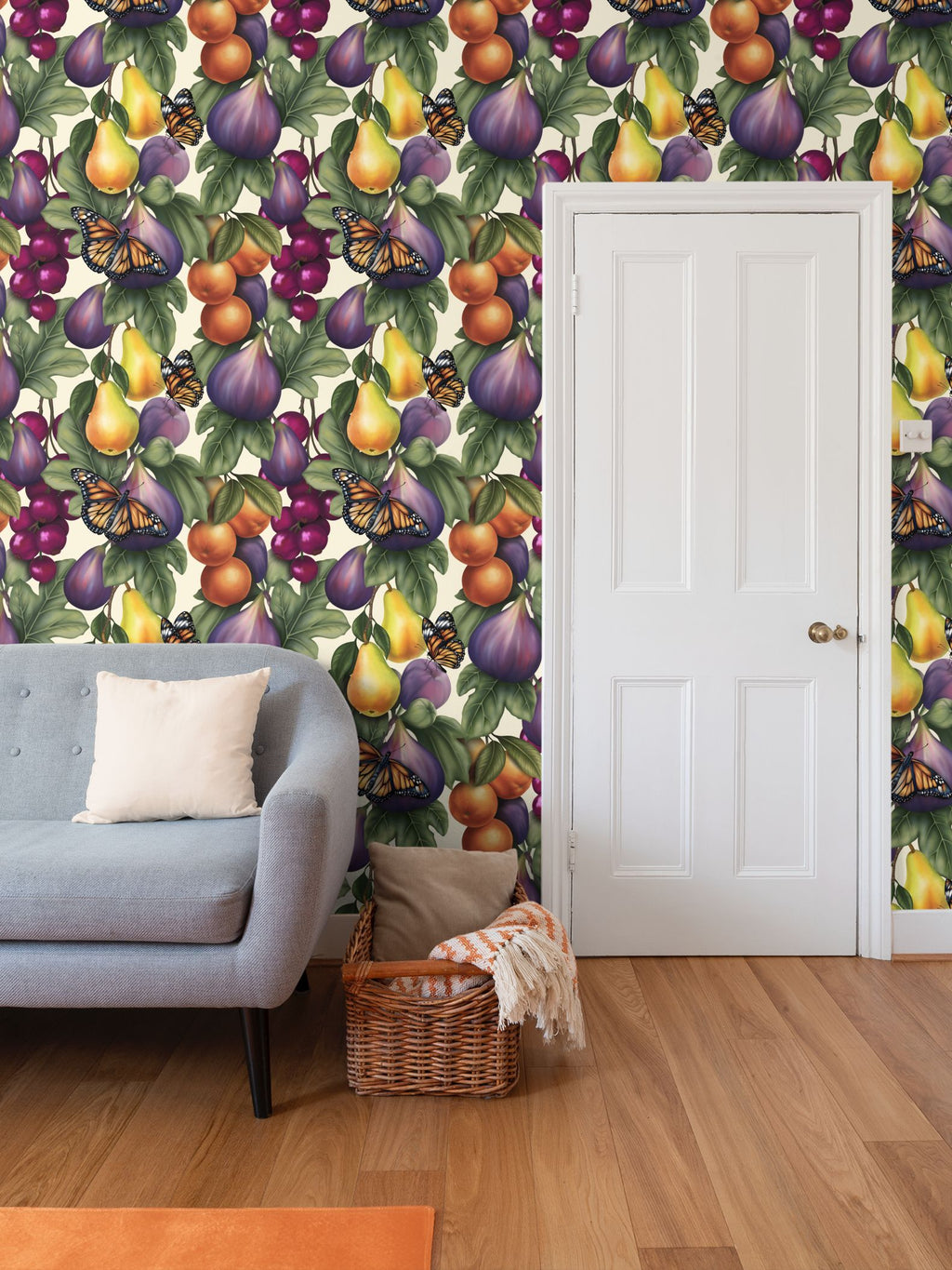 Farfalla Sanctuary Repeat Pattern Wallpaper