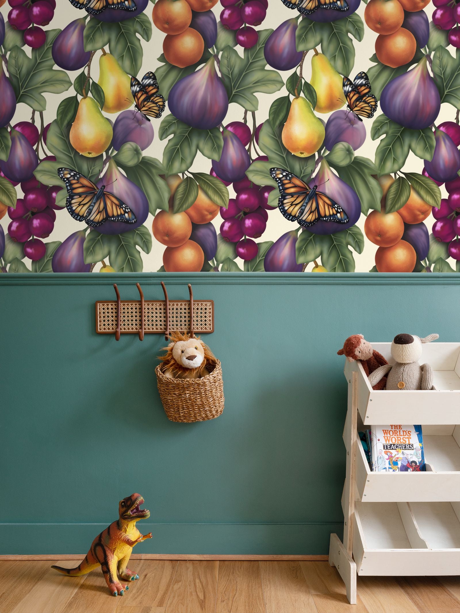 Farfalla Sanctuary Repeat Pattern Wallpaper