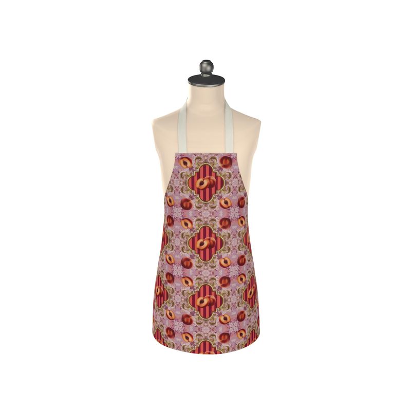 Peach Circus Childrens Apron