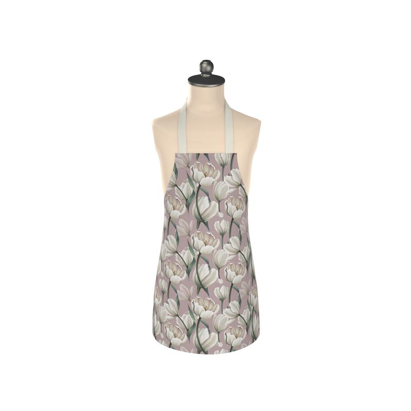 Blushing Tulips Childrens Apron