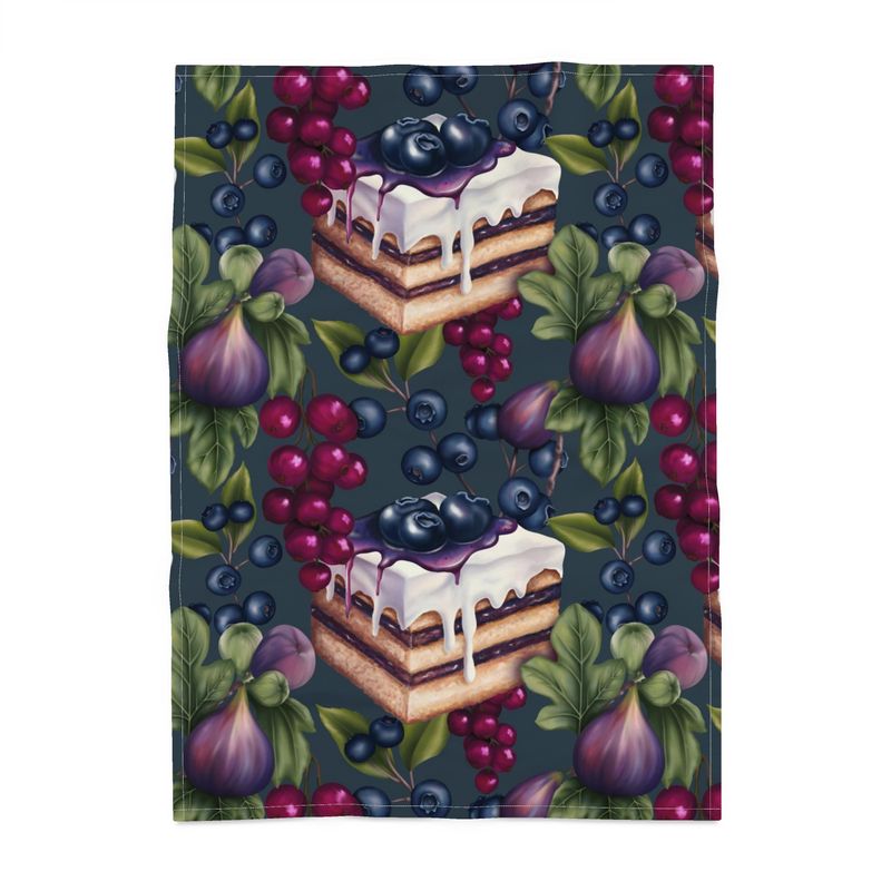 Blueberry Torta Tea Towels