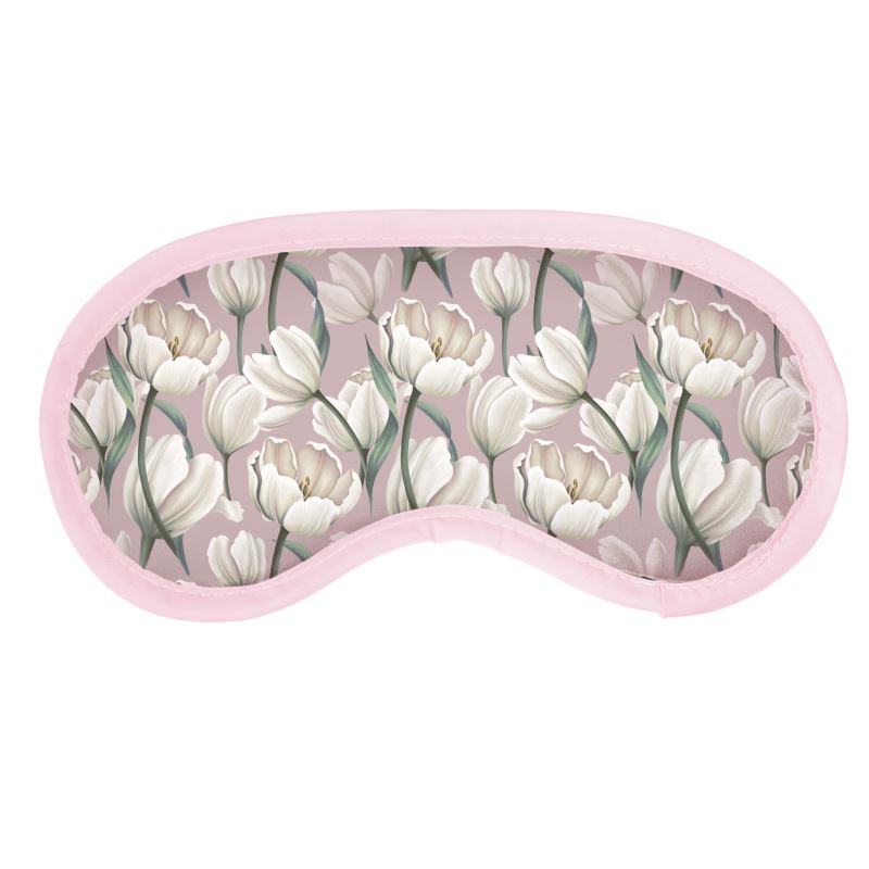 Blushing Tulips Eye Mask