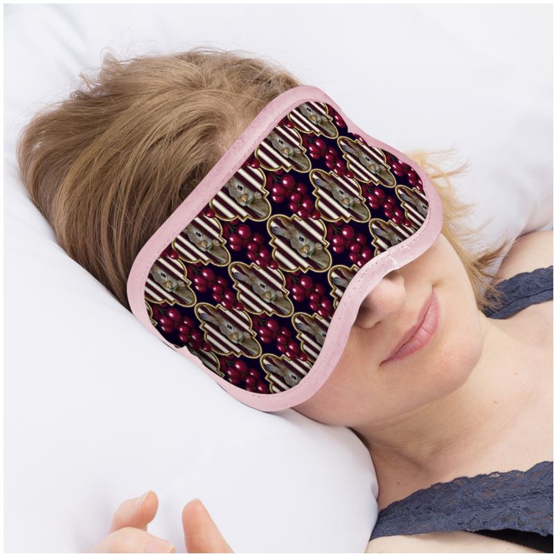 Peeking Hares Cranberries Eye Mask