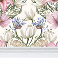 Fiore Bloom Repeat Pattern Wallpaper