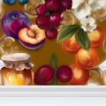 Winnie’s Marmalade Oil Painting Repeat Pattern Wallpaper
