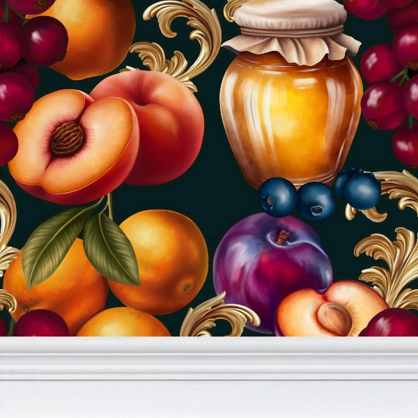 Winnie’s Marmalade Repeat Pattern Wallpaper