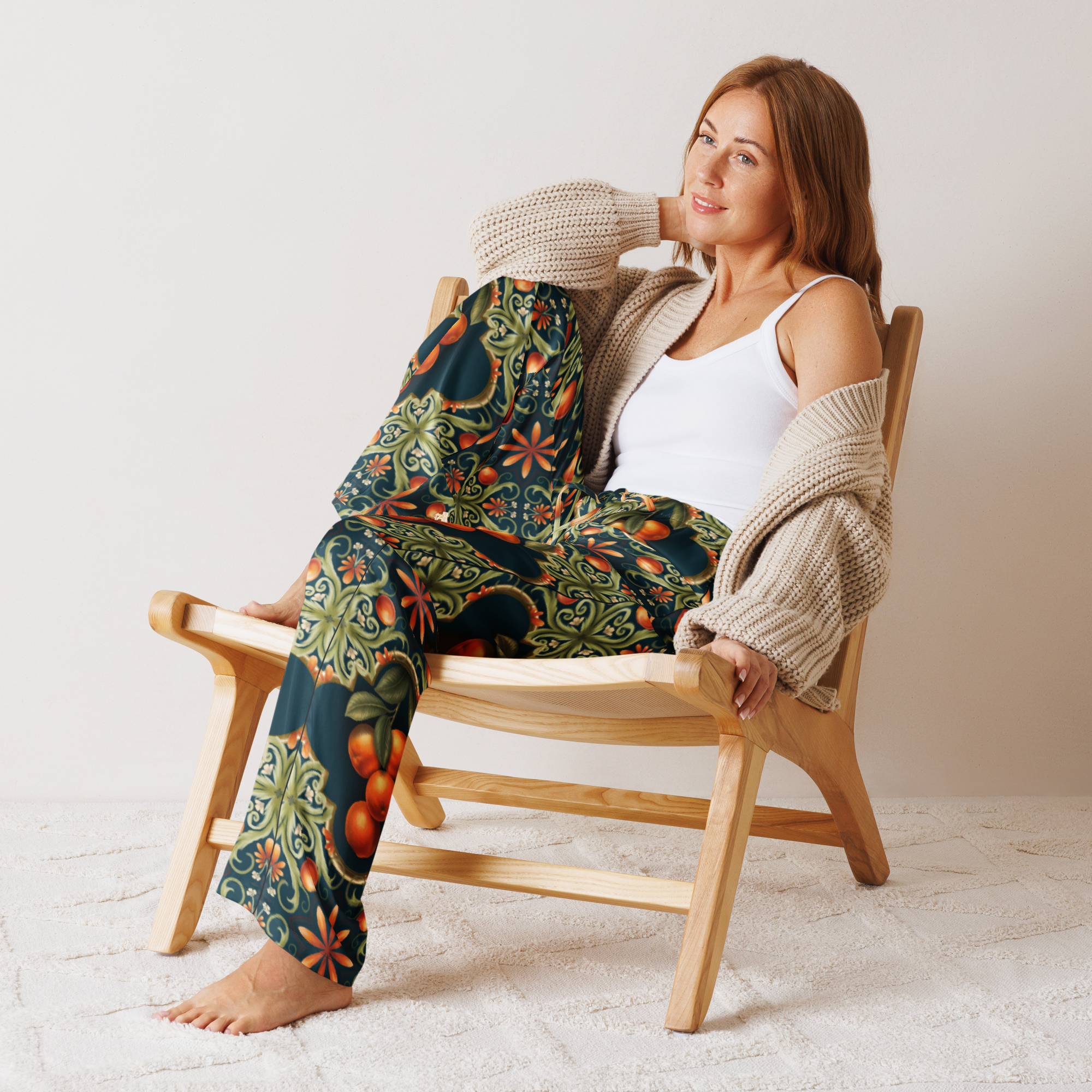 Tuscan Oranges Emerald Oranges Women’s pyjama pants