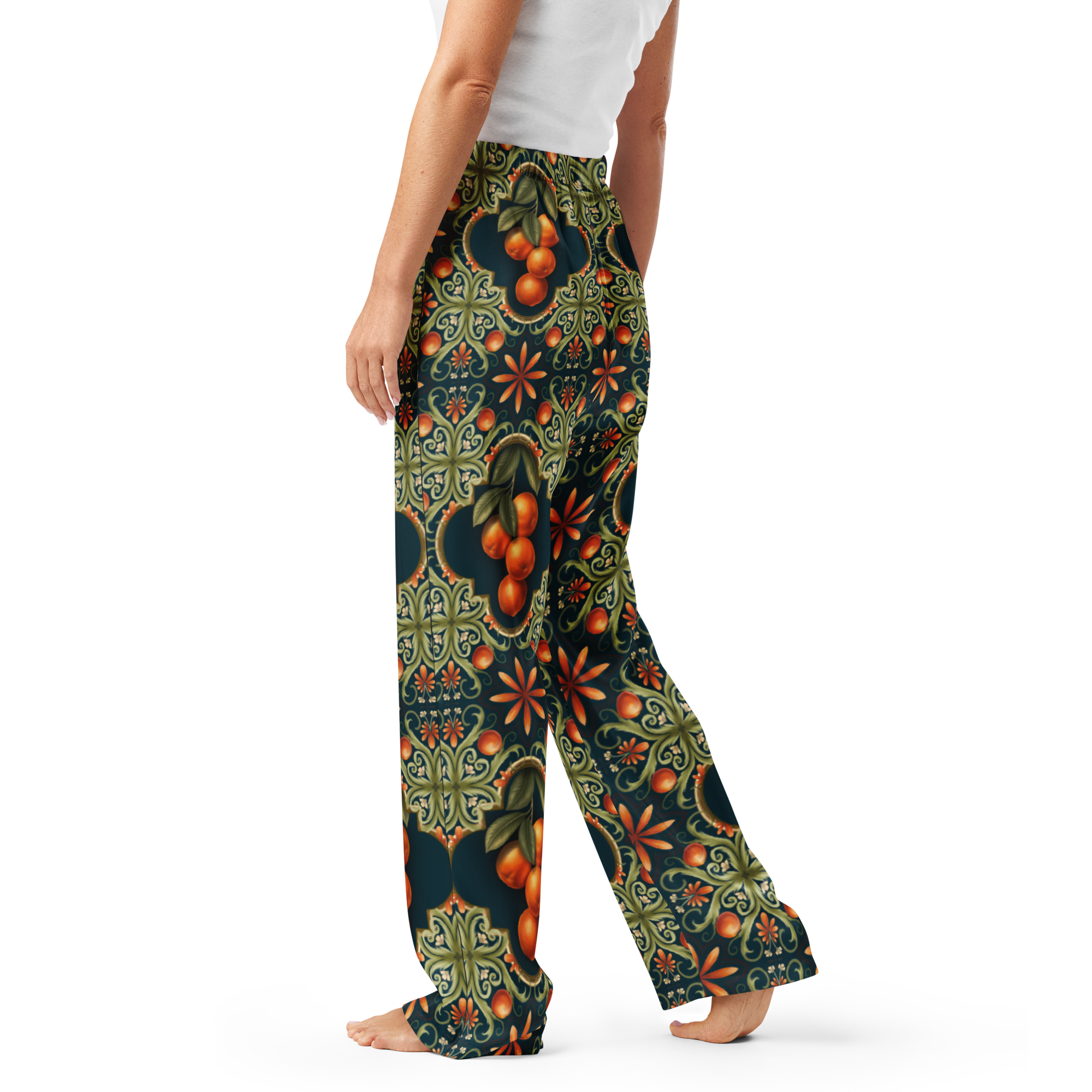 Tuscan Oranges Emerald Oranges Women’s pyjama pants