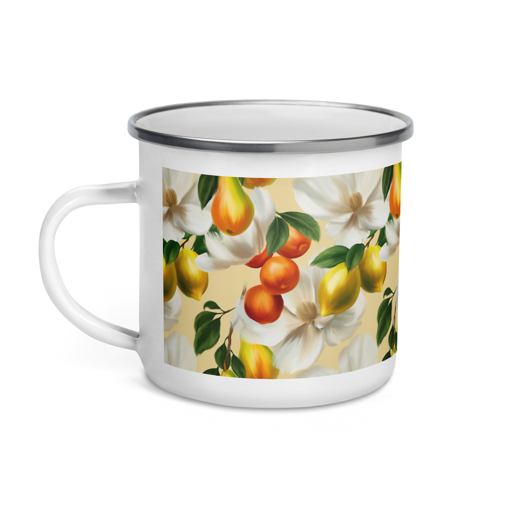 Ripe Fruits Enamel Mug