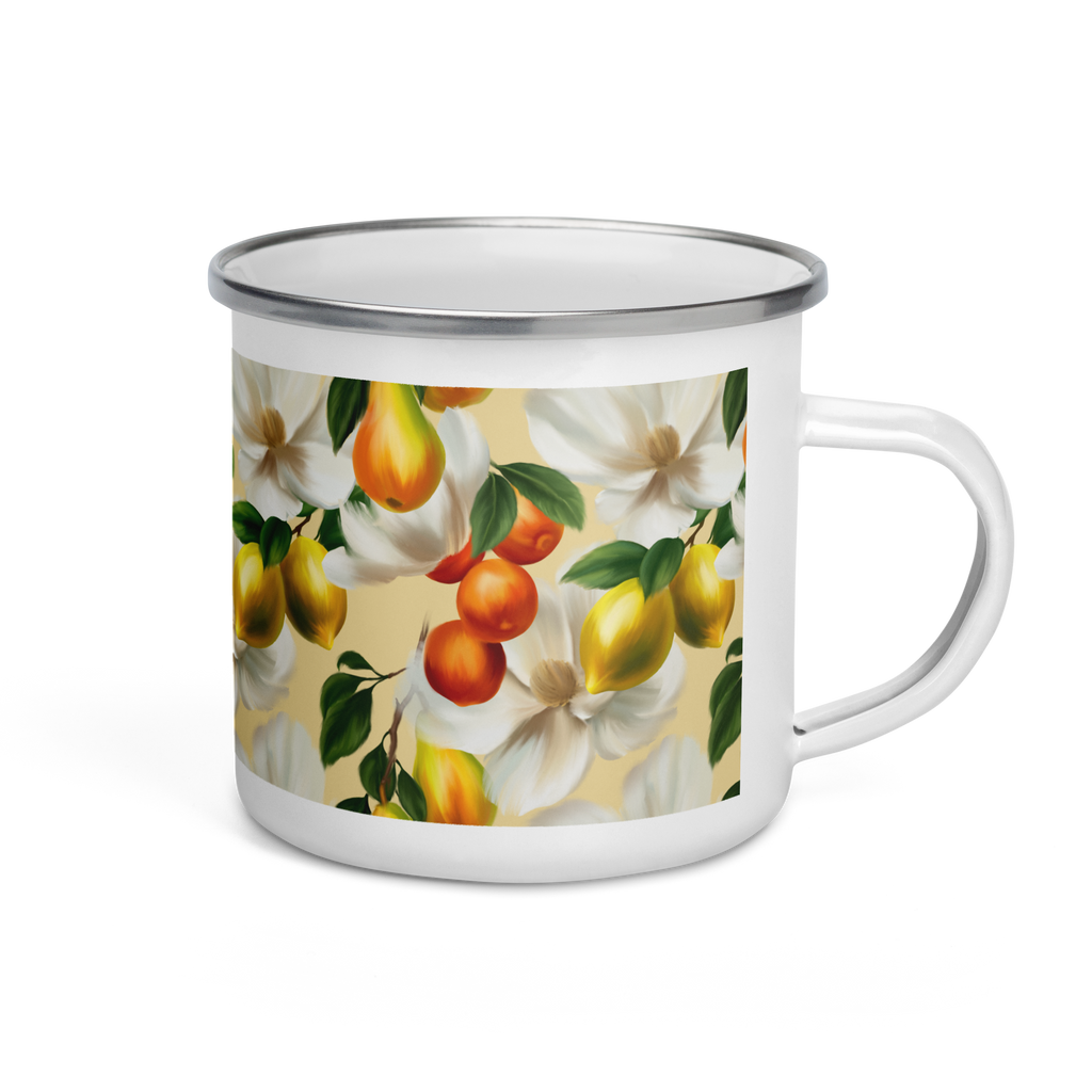 Ripe Fruits Enamel Mug