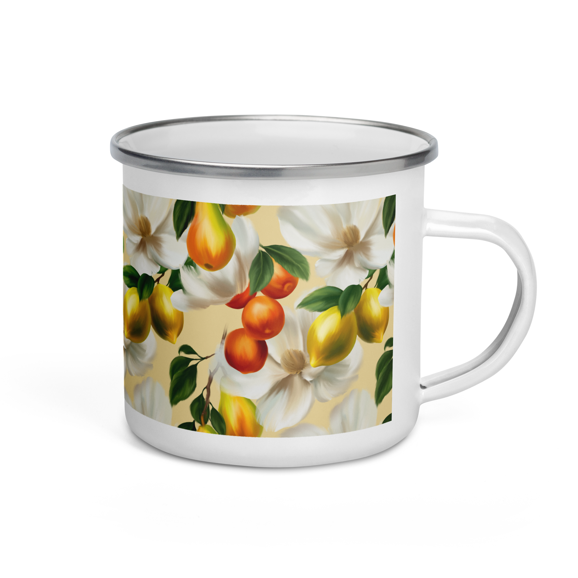 Ripe Fruits Enamel Mug